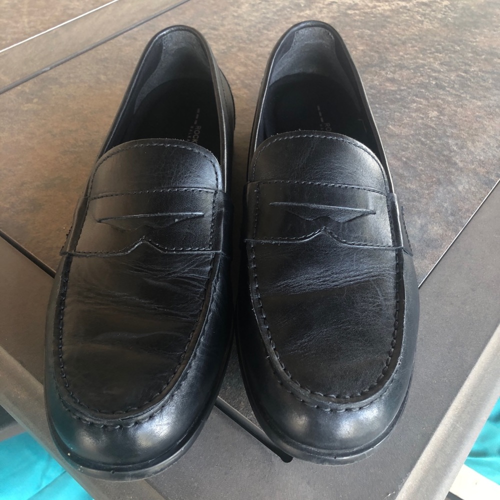 Men’s Rockport Black Dress Shoe Sz 12